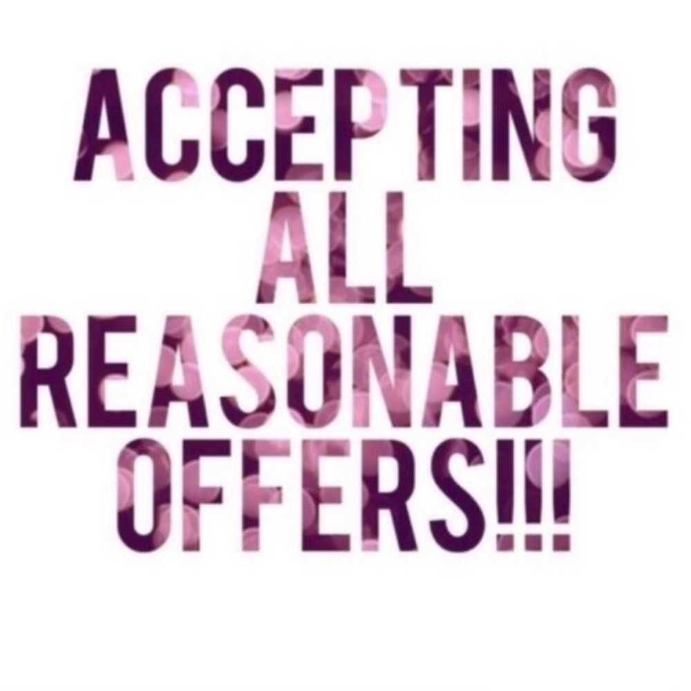 ACCEPTING REASONABLE OFFERS!!